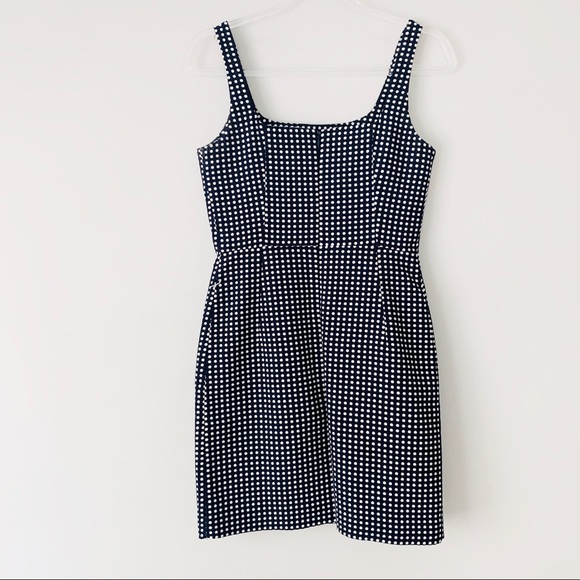 McGinn Navy & White Cora Polka Dot Dress - Picture 7 of 8